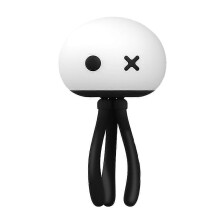 (black, One size) Touch Control Dimmable Rechargeable Silicone Bedside Lamp Breastfeeding Night Milk Eye Protection Lamp Pat Lamp