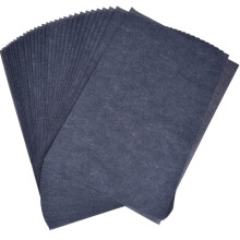 Pap is de carbono de pacote de pacote de 30 para rastrear papel de c pia de carbono de grafite para papel de madeira de lona (preto 8,5 x 11 pole