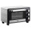 Homcom HOMCOM Mini Oven 16L Countertop Oven w/ Adjustable Temp Timer 1400W, Silver 6