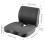 (grey) Support Pillow and Seat Cushion Ergonomic Coccyx 2