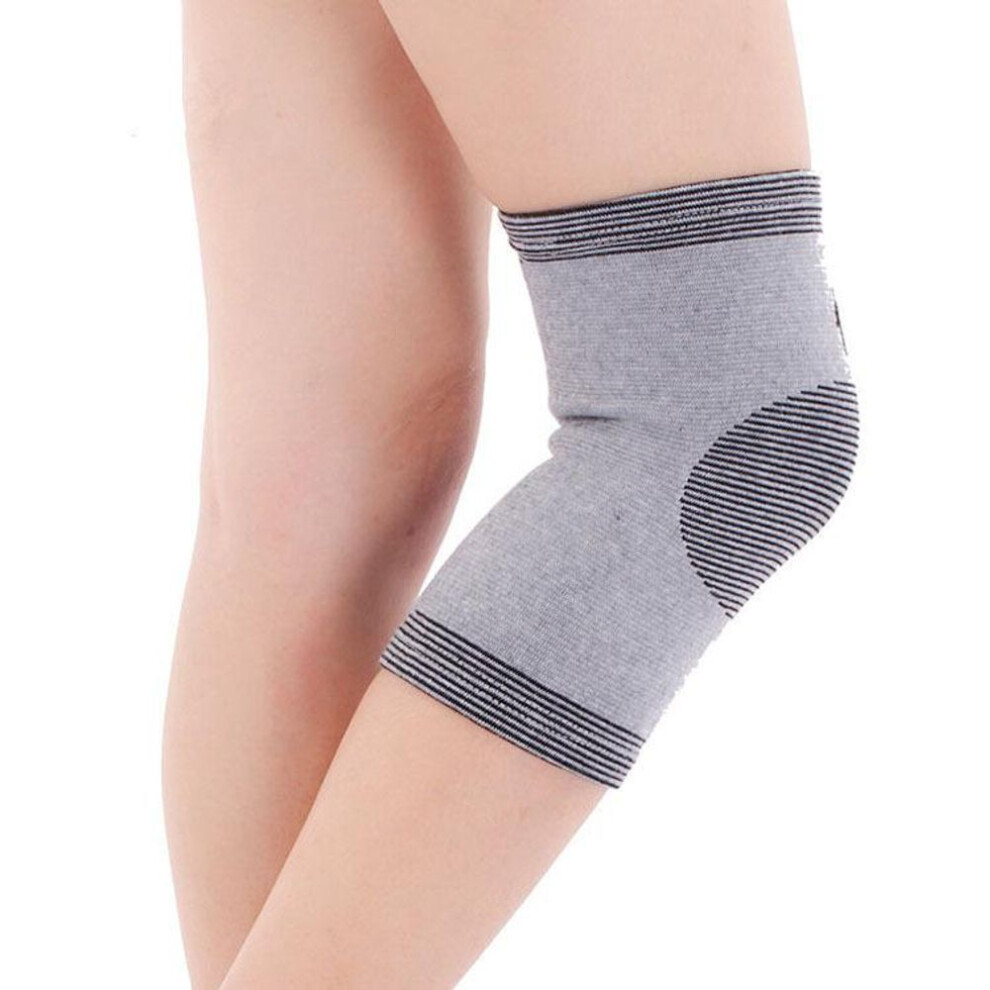 (as the picture, S) Bamboo Charcoal Knee Pads For Warmth, Ultra-thin And Breathable Joint Protection For Men And Women