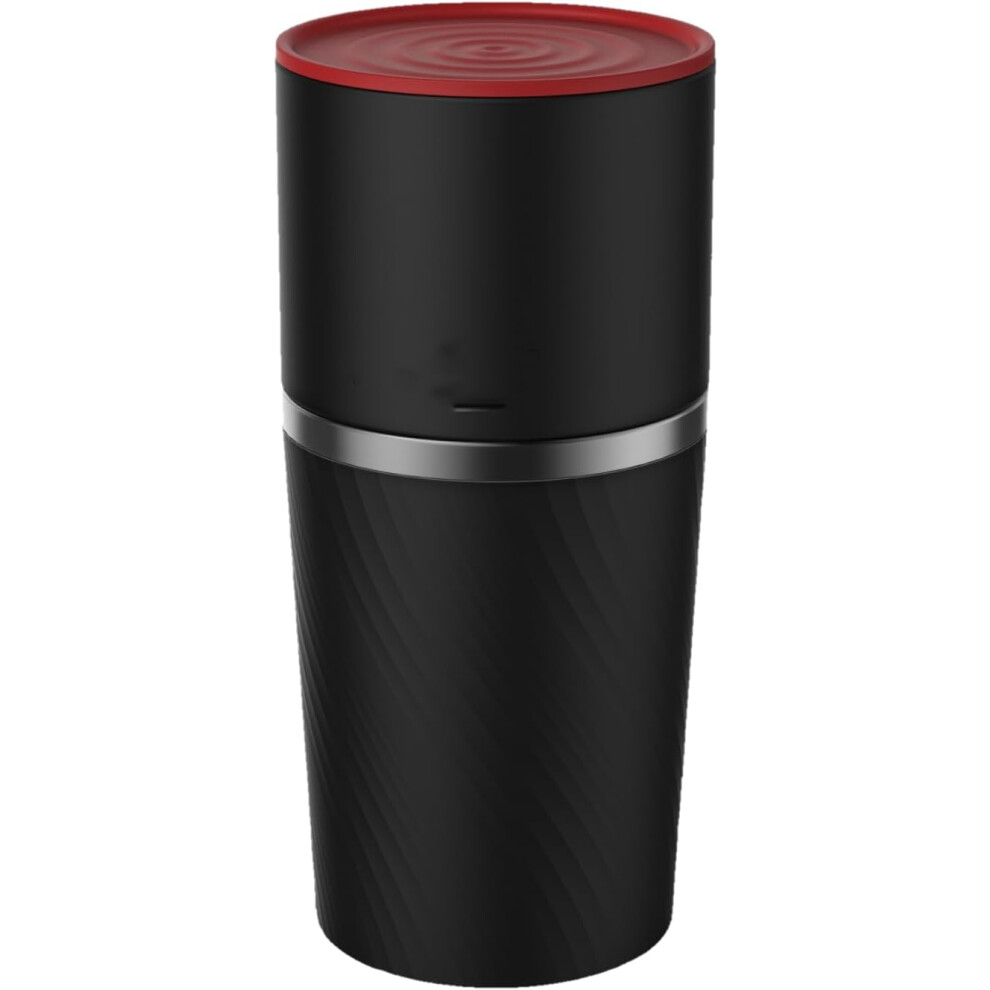 (Black) All-in-One Pour-over Coffee Maker, Black