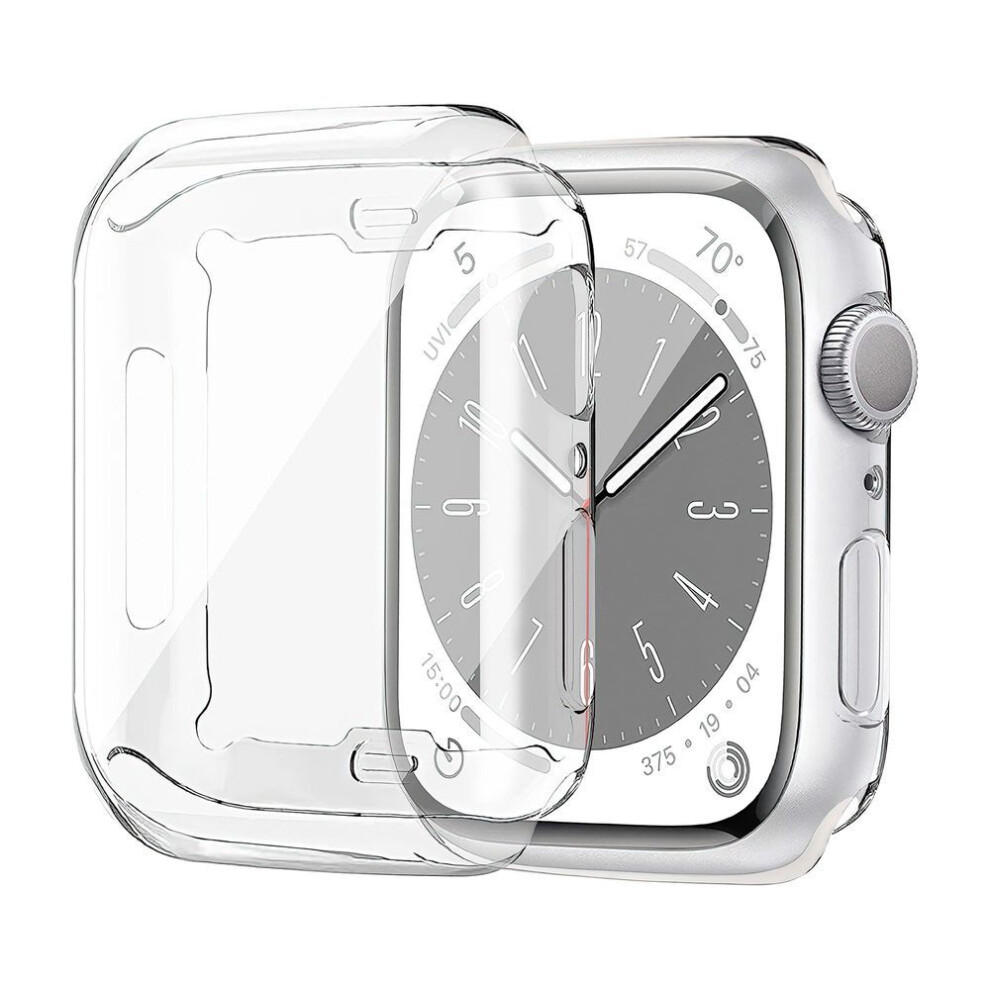 (Transparent, Apple Watch Series 10 46Mm) Tpu Case Screen Protector For Apple Watch Series 10 42Mm 46Mm Ultra-Thin Scratch Resistant Full Protective C 3496944662829