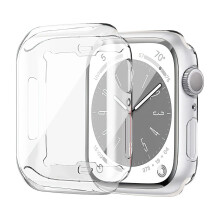 (transparent, Apple Watch Series 10 42mm) TPU Case Screen Protector for Apple Watch Series 10 42mm 46mm Ultra-Thin Scratch Resistant Full Protective Cover