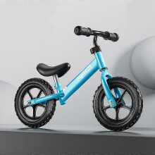 (Blue, One size) Kids Balance Bike Boys Bike Toy for 1-3-year-old Boys Girls 12-36 diplomatic,100% New