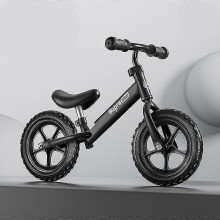 (Black, One size) Kids Balance Bike Boys Bike Toy for 1-3-year-old Boys Girls 12-36 diplomatic,100% New
