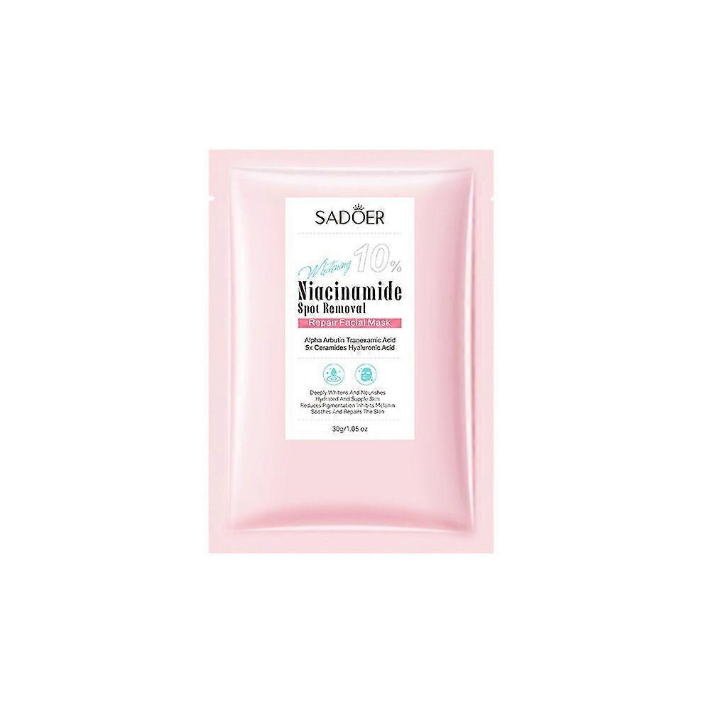 Nicotinamide Whitening Freckle Mask 30G Sadoer Repair Moisturizing Mask