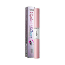 Double-Ended Eyelash Glue Cream Sadoer Styling Eyelashes Makeup Mascara