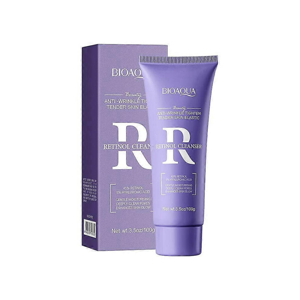 Retinol Cleansing Facial Cleanser 100G Bioaoua Firming Cleansing Facial Cleanser