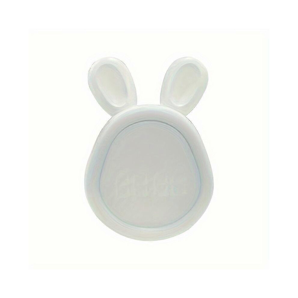 (, One Size) Time Rabbit Alarm Clock Rechargeable Led Luminous Digital Clock With Cartoon Mini Program Electronic Clock White/Light Hiigyl