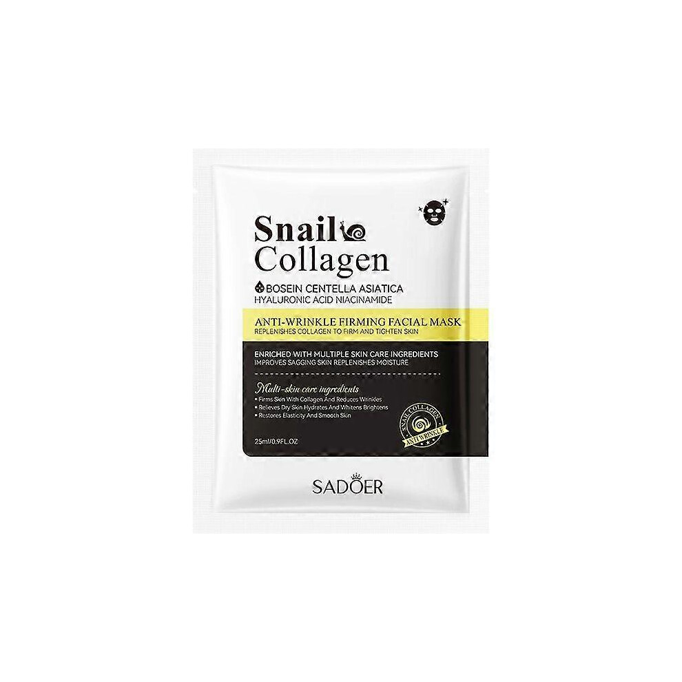All Snail Mask Sadoer Collagen Anti-Wrinkle Firming And Delicate Skin Mask Wholesale