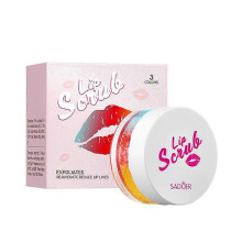 Three-Color Lip Scrub 20G Sadoer Autumn And Winter Moisturizing Lip Contour Lip Balm