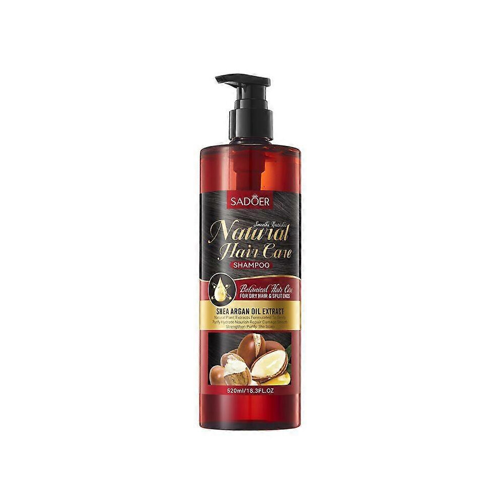 Shea Butter Argan Oil Shampoo Sadoer Smooth Nourishing Cleansing Shampoo