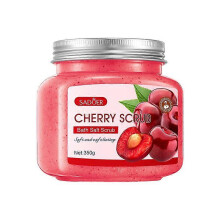 Sadoer Cherry Exfoliating Cleansing Facial Scrub Cleaning Body Scrub Cream Facial Scrub