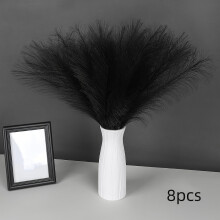 8pcs künstliches Pampasgras, 21,7 Zoll/54,8 cm groß, perfekt zum Füllen von Vasen und Blumenarrangements für Zuhause, Küche und Bohemian Decor