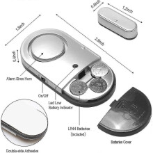 (As show, One size) Door Window Alarm, 120db Door Alarms For Kids Safety, Window Pool Alarms For Home