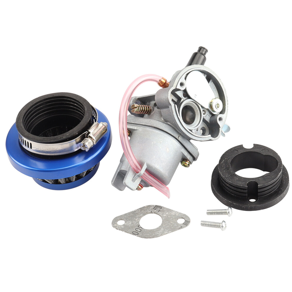 (Carburetor Kit) Carburetor Pocket Bike 47Cc 49Cc Engine Carb With Steel 44Mm Air Filter For 2 Stroke Mini Moto Quad Atv Dirt Bike Go Kart Buggy 6935462398171