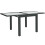 Outsunny Outsunny Extendable Outdoor Dining Table Patio Table, Clear 2