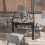 Outsunny Outsunny Extendable Outdoor Dining Table Patio Table, Clear 8