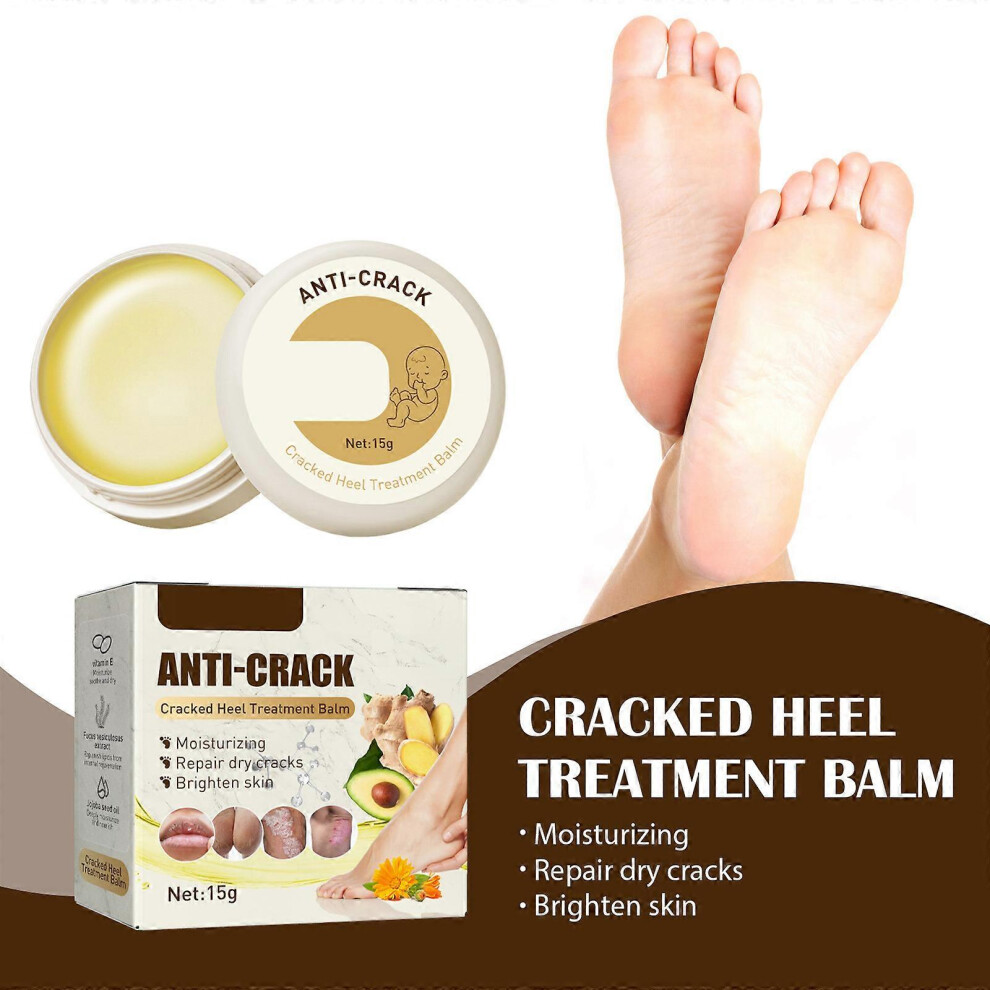 Foot Anti-Crack Intensive Foot Repair, Skin Healing Ointment for Cracked Heels and Dry Feet