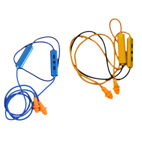 Örproppar med Bluetooth-hörlurar för arbete, brusreducering, orange 2