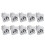 Conector Powercon de 3 pines, 20 A, 250 V, para panel de altavoces, gris 3