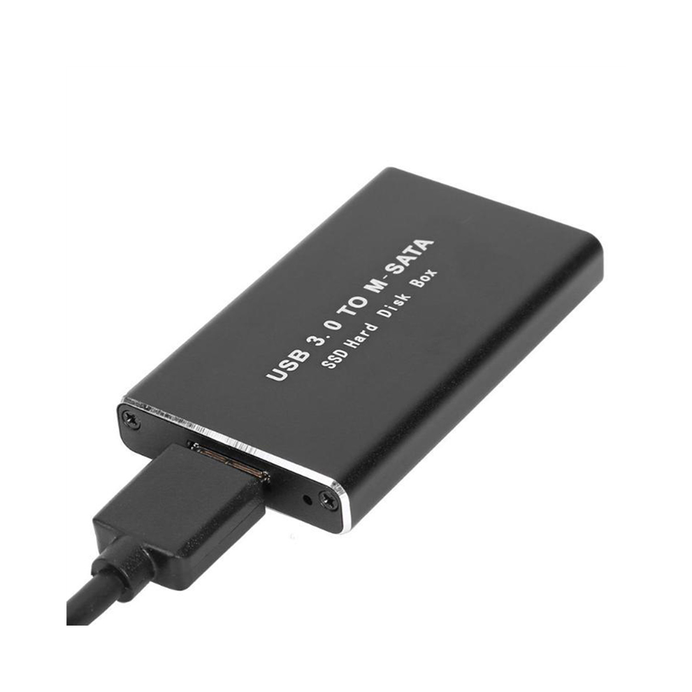 Msata To Usb 3.0 External Hard Disk Box For 30X50mm 30X30mm Msata Ssd 4763766425529