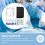 Suture Kit,Stainless Steel Training Instruments with Scalpel Blades 6