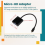 Mikro- till VGA-adapterkabel med USB-kabel för 4 4