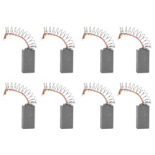 8 st. 5 x 8 x 14 mm kolborste för elektrisk vinkelslip