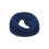 Ergonomics Lying Down Pillow Memory Foam for Beauty Salon Navy blue 1