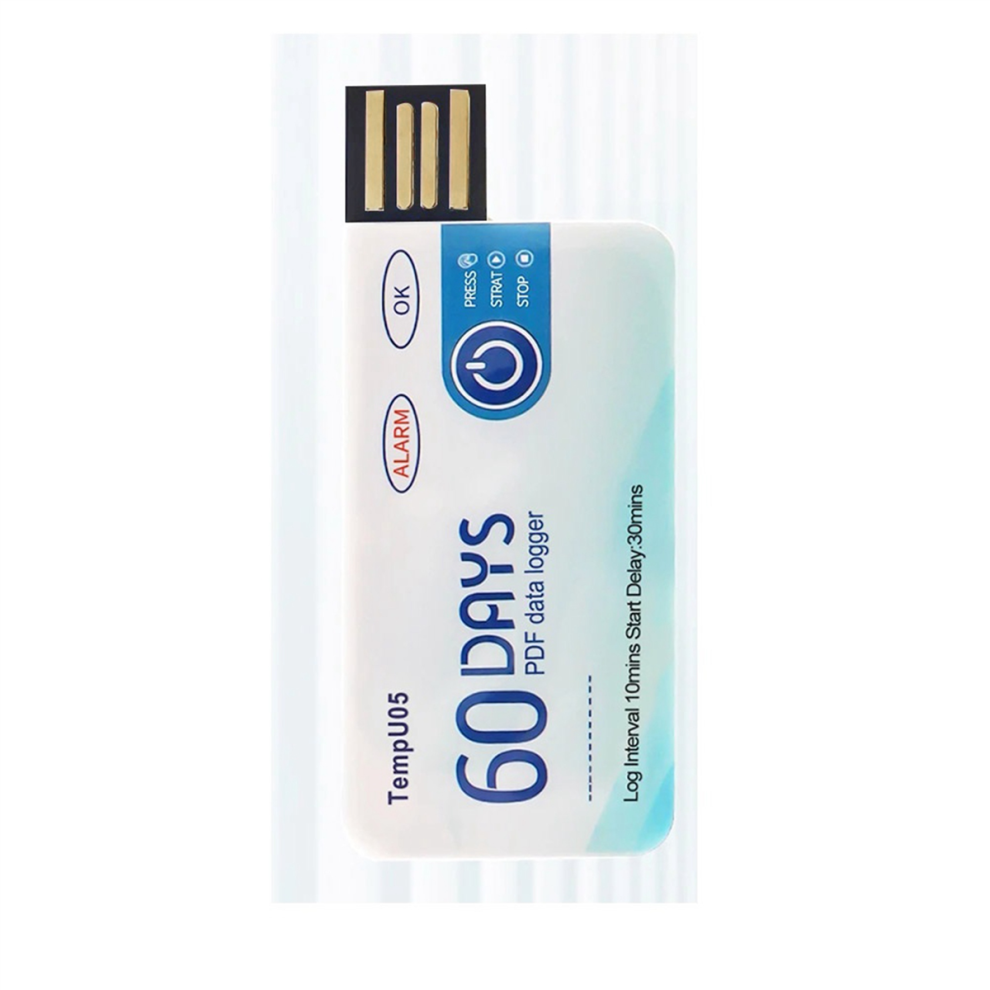 TempU05 Temperature Data Logger 60 Days Temperature Analyzer