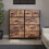 Vida Designs (Rustic Brown) Chorley 10 Fabric Drawer Home Storage Chest 7