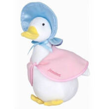 Officieel gelicentieerde zijdezachte zitzak Jemima Puddle Duck