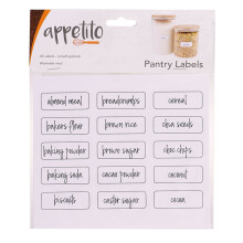 Étiquettes pour boîtes Appetito (paquet de 45)