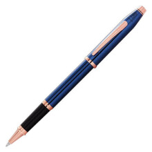 Cross Century ll Transparant Blauw & Roségoud Pen (Rollerball)