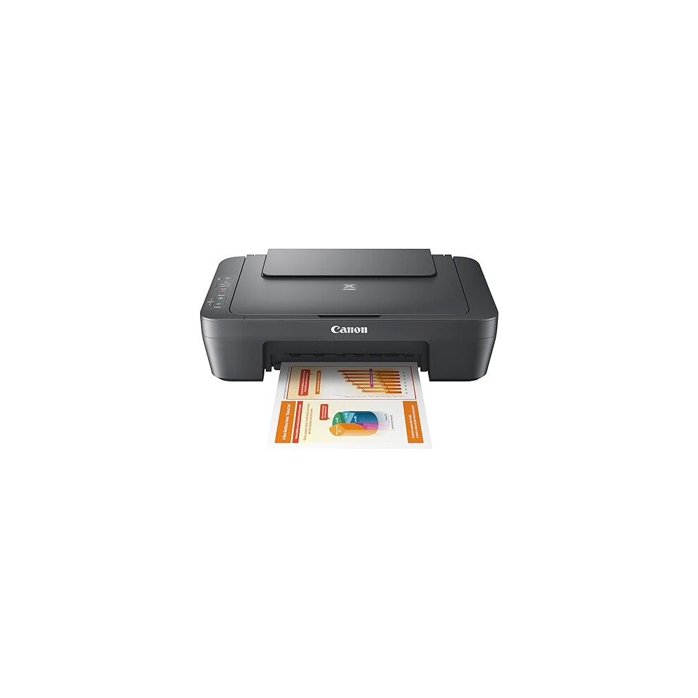 Canon PIXMA MG2551S Colour All-in-One Inkjet Printer - A4, Print, Copy, Scan - Print via USB Connection Only - Energy Efficient - Home Print
