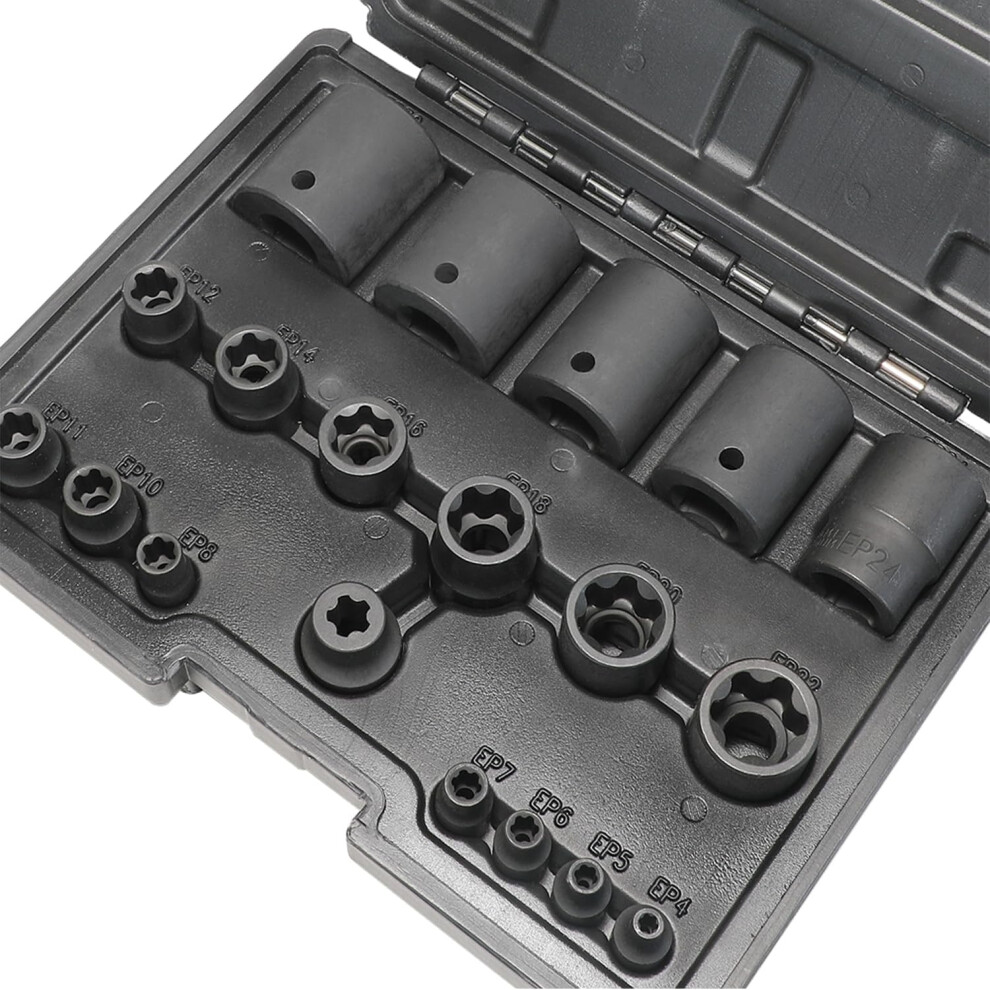 External Torx Plus Socket Set 6 Point EP Socket