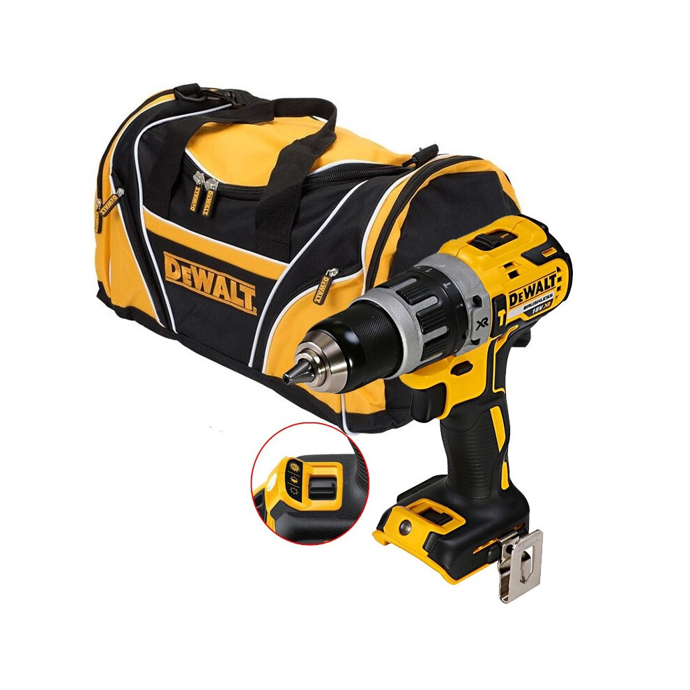 Dewalt DCD796N 18v XR Brushless Compact Combi Hammer Drill Bare + Bag