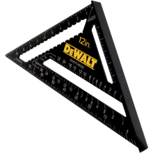 DEWALT 12" Rafter Layout Square - Heavy-Duty Aluminum Tool