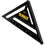 DeWalt DEWALT 12" Rafter Layout Square - Heavy-Duty Aluminum Tool 1