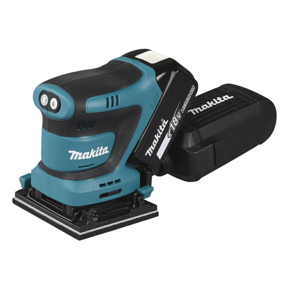 MAKITA.SZLIFIERKA OSCYL.  18V 93x185mm DBO480RTJ 2x5Ah