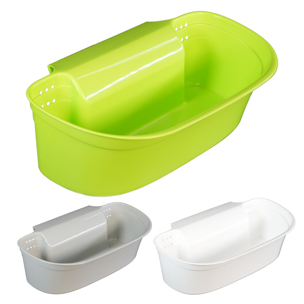 GEEZY Hanging Cupboard Waste Bin Space-Saving Kitchen Door Caddy for Rubbish Under-Sink Fits Most Cabinets