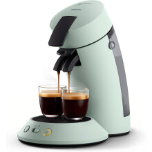 Kaffeepadmaschine Mint – Kaffeestärkewahl, Kaffee Boost Technologie, Crema Plus, 28% recyceltes Plastik