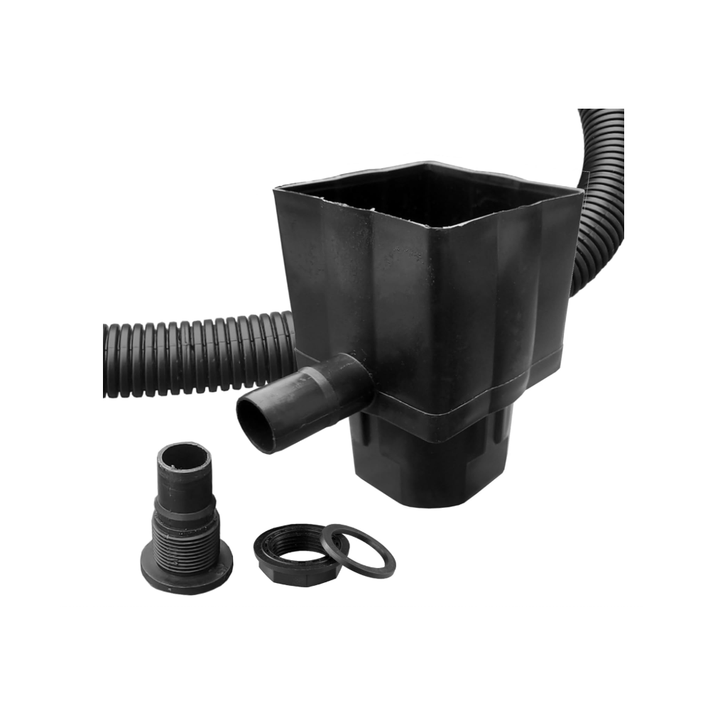 water butt diverter kit fits round and square downpipes