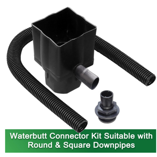 water butt diverter kit fits round and square downpipes 2