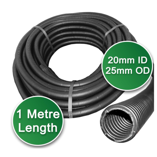 Flexible connection pipe for waterbut 20mm downpipe connector -2M 1