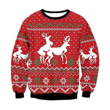 (S, SWYS084) Men Women Funny Ugly Christmas Sweaters Jumpers Tops 3d Novelty Printed Autumn Winter Festive Clothing Pullover Xmas Sweatshirt