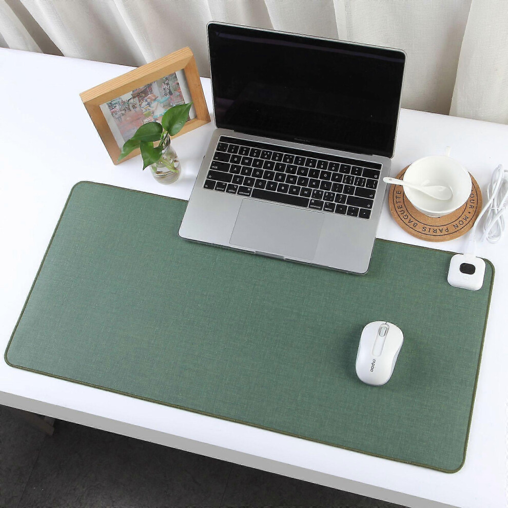 Winter Desktop Heating Pad Game Mouse Pad Hand Warmer Mouse Office (Emerald ) Green 5778930920976