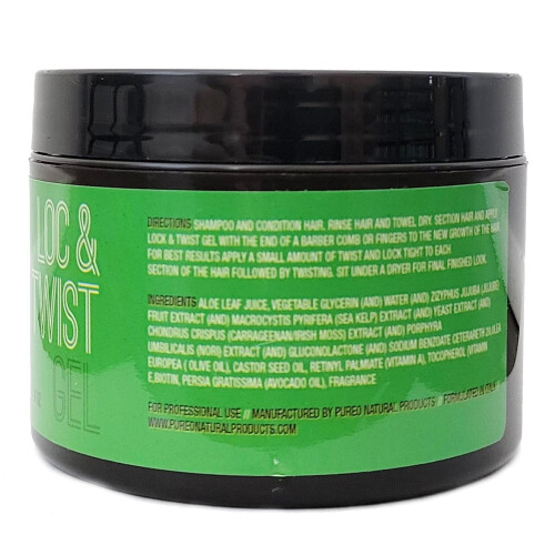 Gel de Fixação e Torção Pure O Hair Solution 8 Oz (Pacote com 1) 1